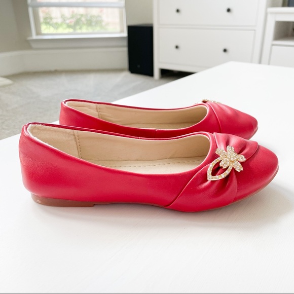 Stella Maden Red Girl Flats C8215 - Picture 1 of 6